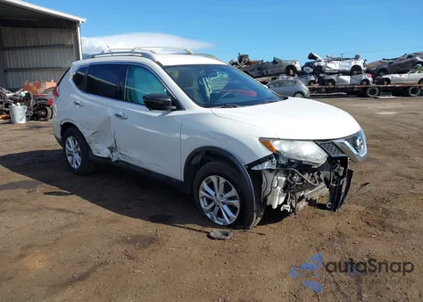 2016 Nissan Rogue Sv z USA, uszkodzony, nr VIN 5N1AT2MV9GC833376